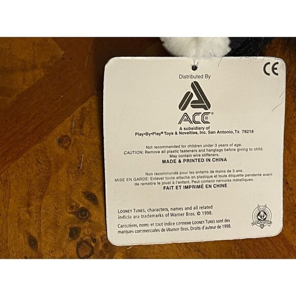 WB Looney Tunes Magician Sylvester w/ Tweety Bird 22" Plush Stuffed Animal Toy - Picture 7 of 10